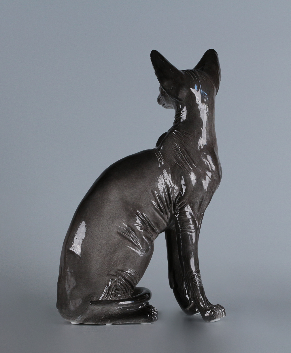 Скульптура Сфинкс черный 00202-24